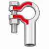 Battery Terminal, Left Elbow, 4/0 AWG