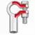 Battery Terminal, Right Elbow, 2/0 AWG